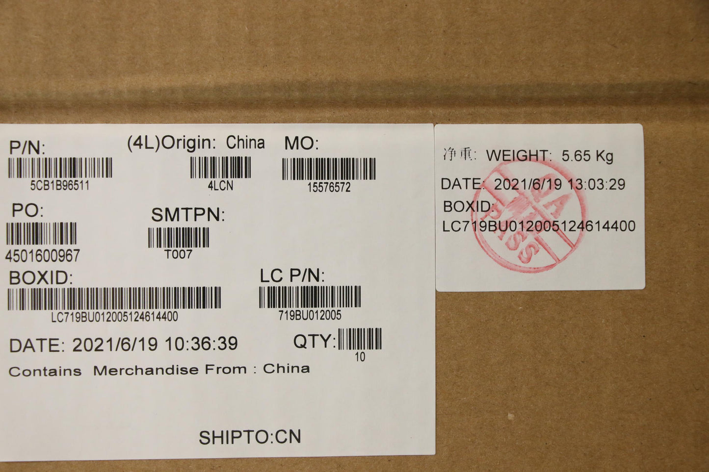 Lenovo Cover Lower Case L 82H9 W/Hdd - 5CB1B96511