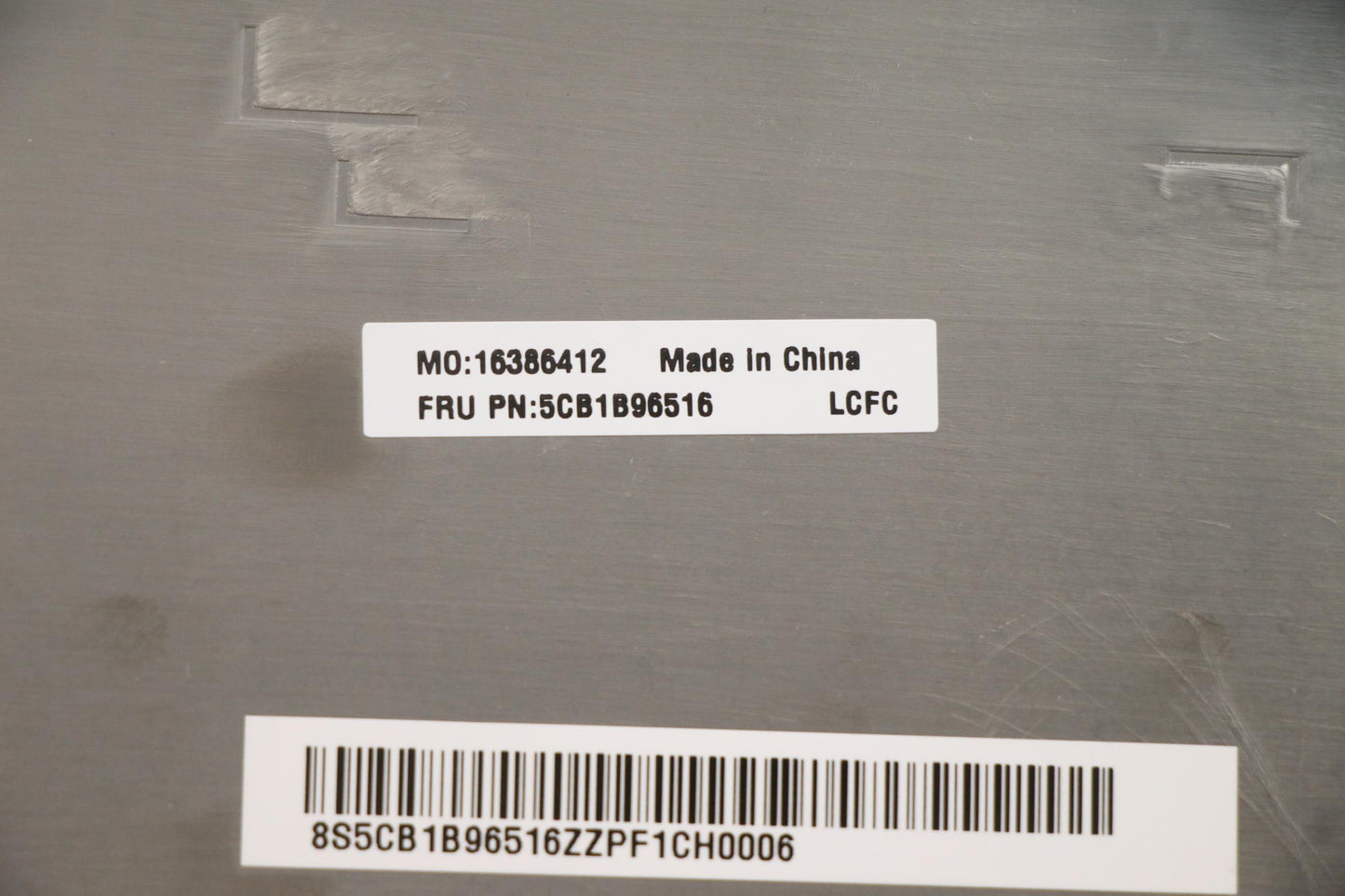 Lenovo Cover Lower Case L 82H9 W/O Hd - 5CB1B96516