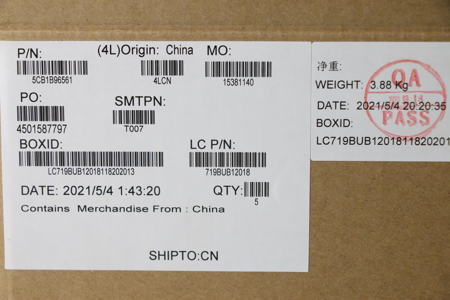 Lenovo Cover Upper Case Asm_Ger L82H9 - 5CB1B96561
