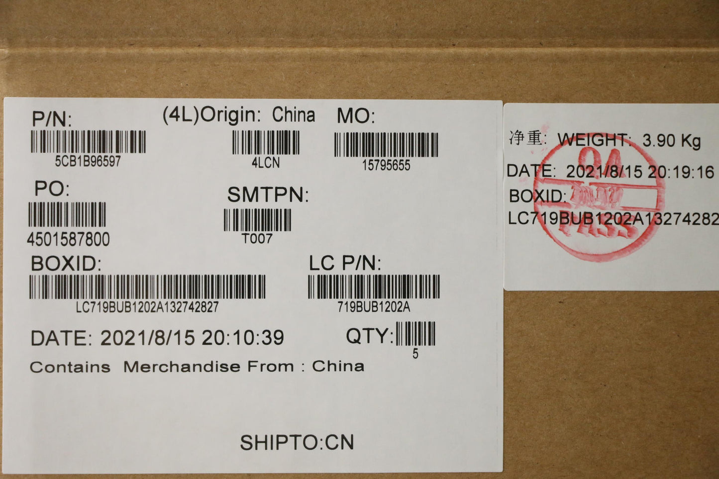 Lenovo Cover Upper Case Asm_Slv L82H9 - 5CB1B96597