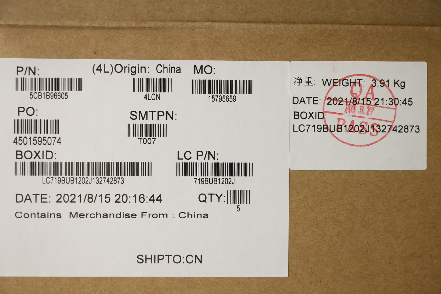 Lenovo Cover Upper Case Asm_Eng L82H9 - 5CB1B96605