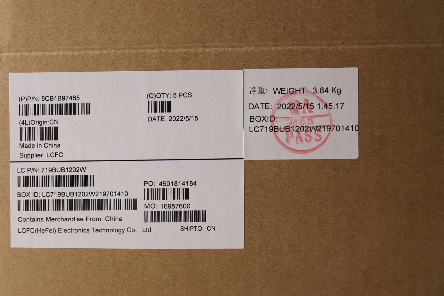 Lenovo Cover Upper Case Asm_Ita L82H9 - 5CB1B97465