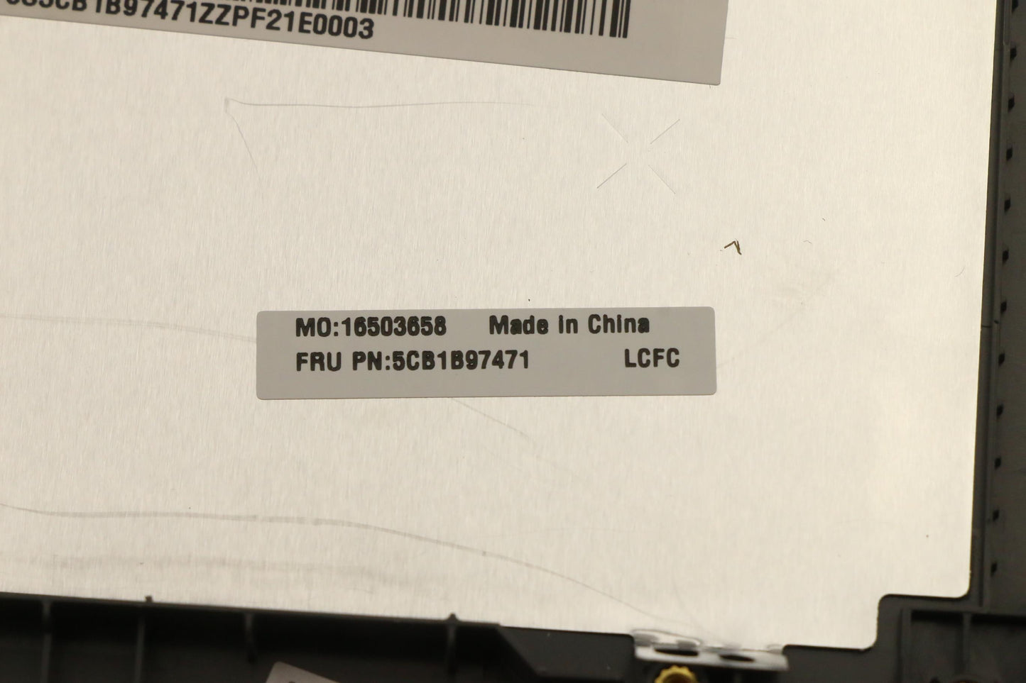 Lenovo Cover Upper Caseasm_Fra/Engl82 - 5CB1B97471