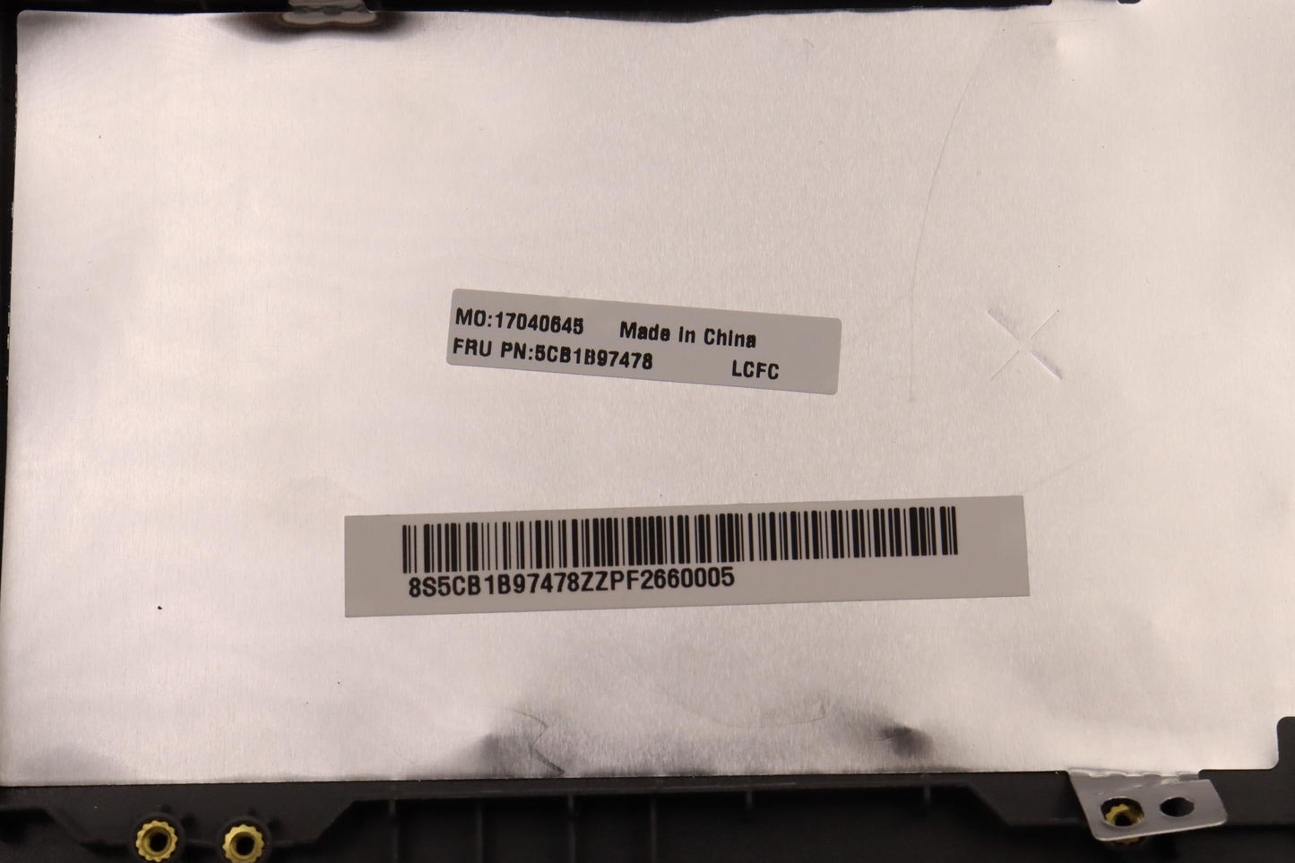 Lenovo Cover Upper Case Asm_Tc L82H9 - 5CB1B97478