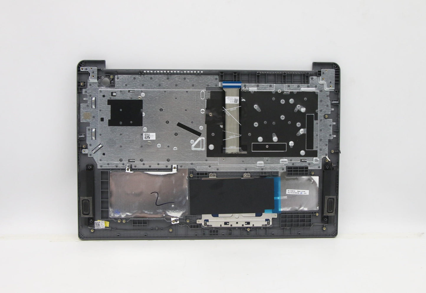 Lenovo C-Cover with Keyboard, USA English, Arctic Grey, Non-Backlit, with Fingerprint Reader - 5CB1B97483