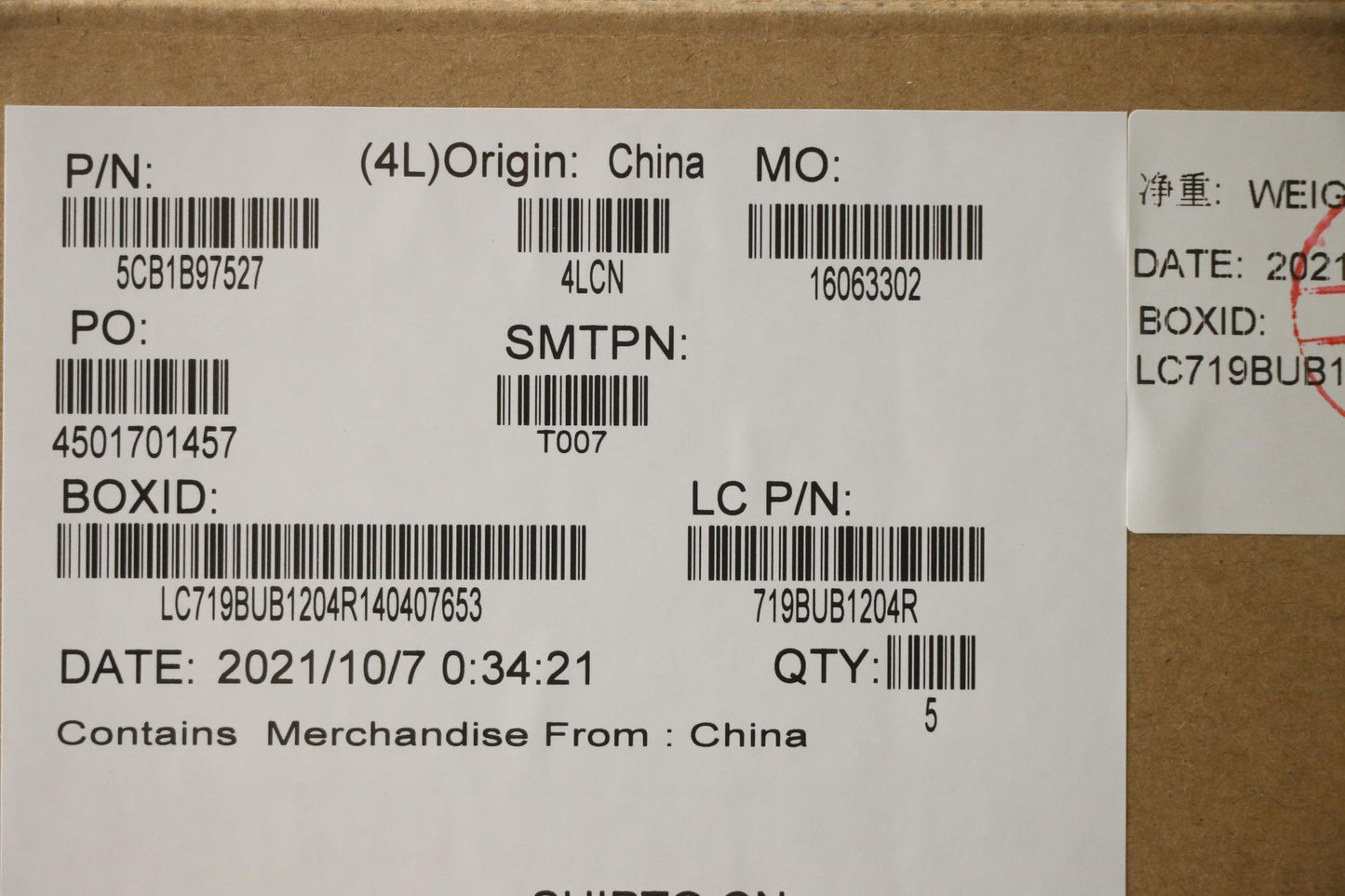 Lenovo Cover Upper Case Asm_Ita L82H9 - 5CB1B97527