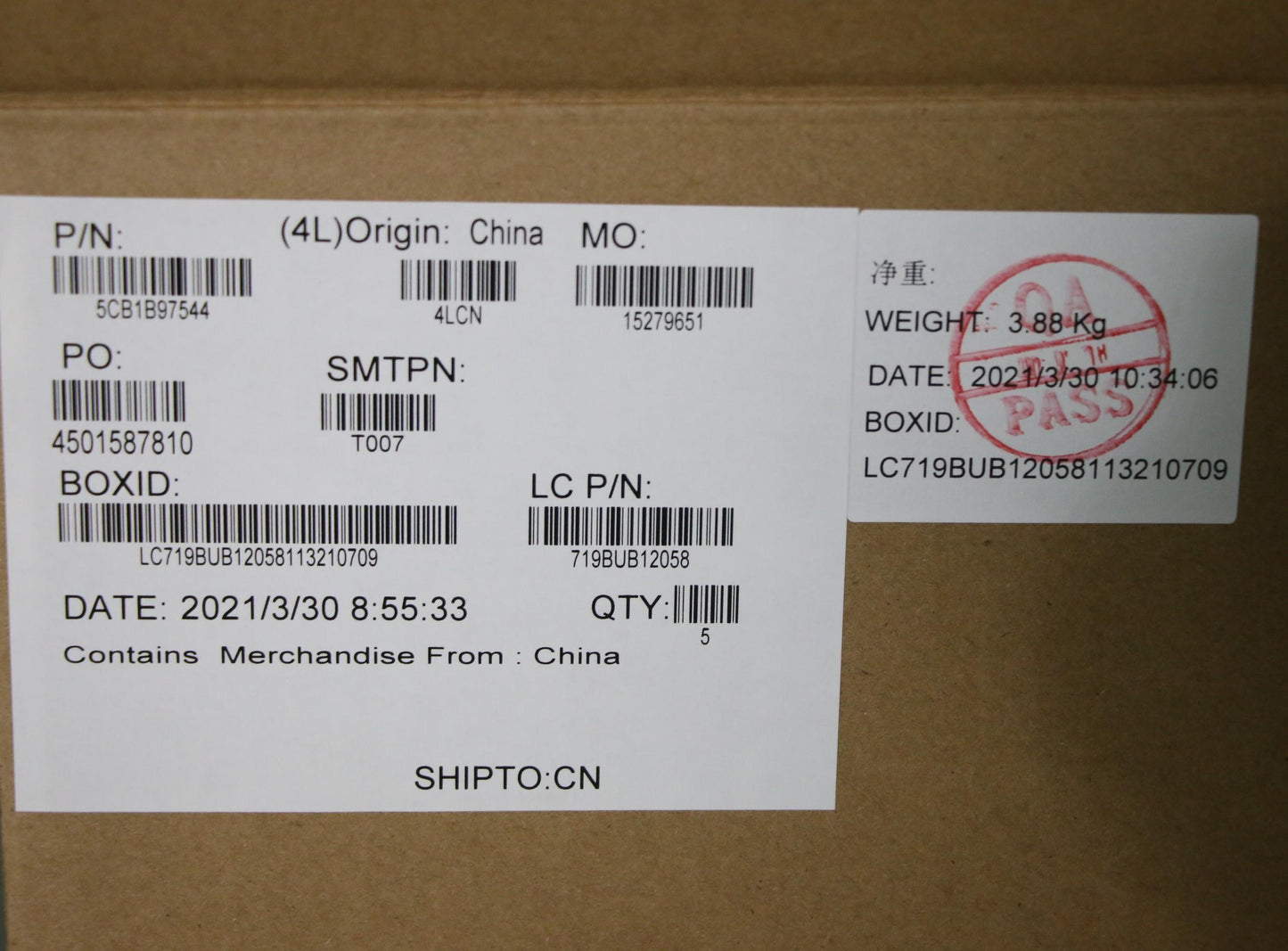 Lenovo Cover Uppercaseasm_Euroengl82H - 5CB1B97544