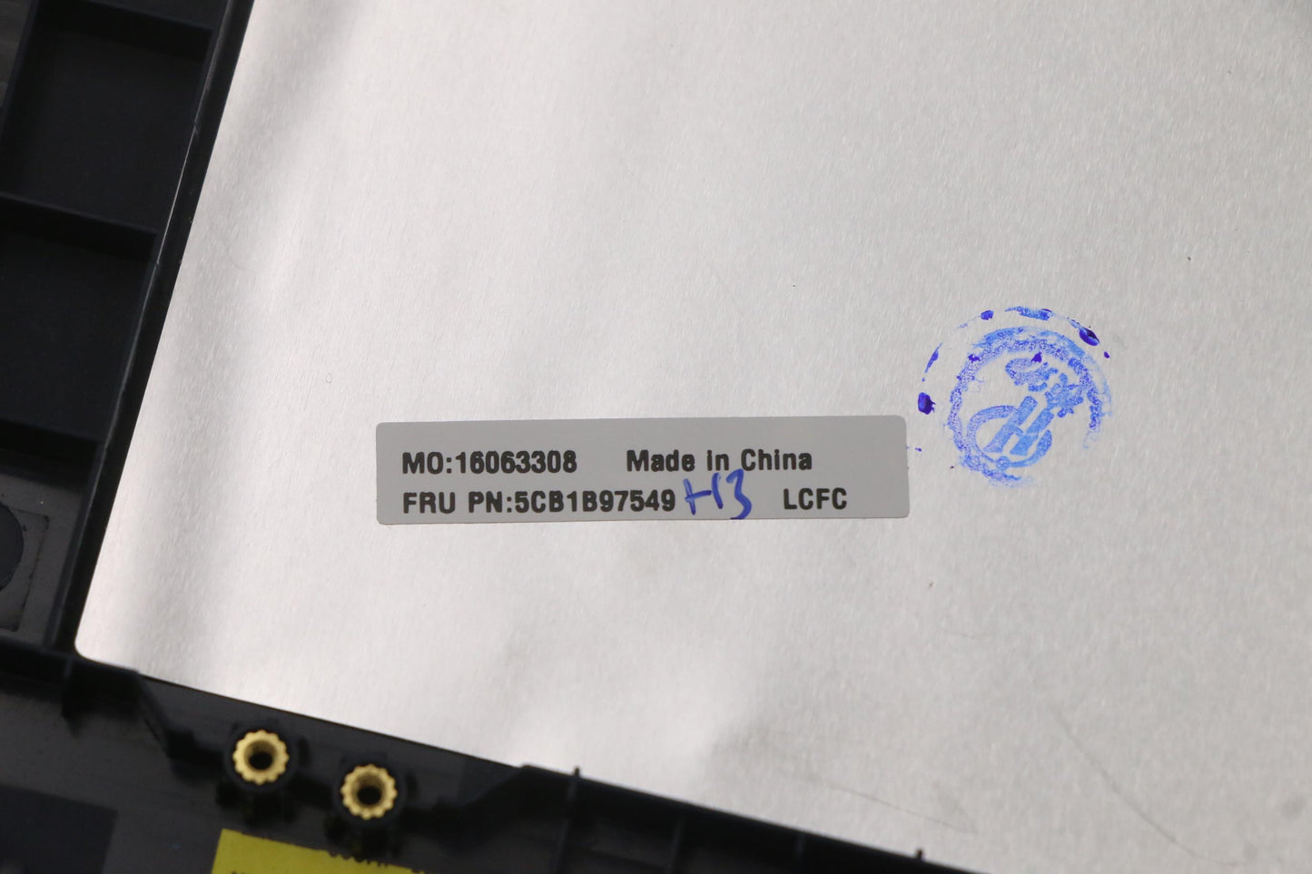 Lenovo Cover Upper Case Asm_Bel L82H9 - 5CB1B97549
