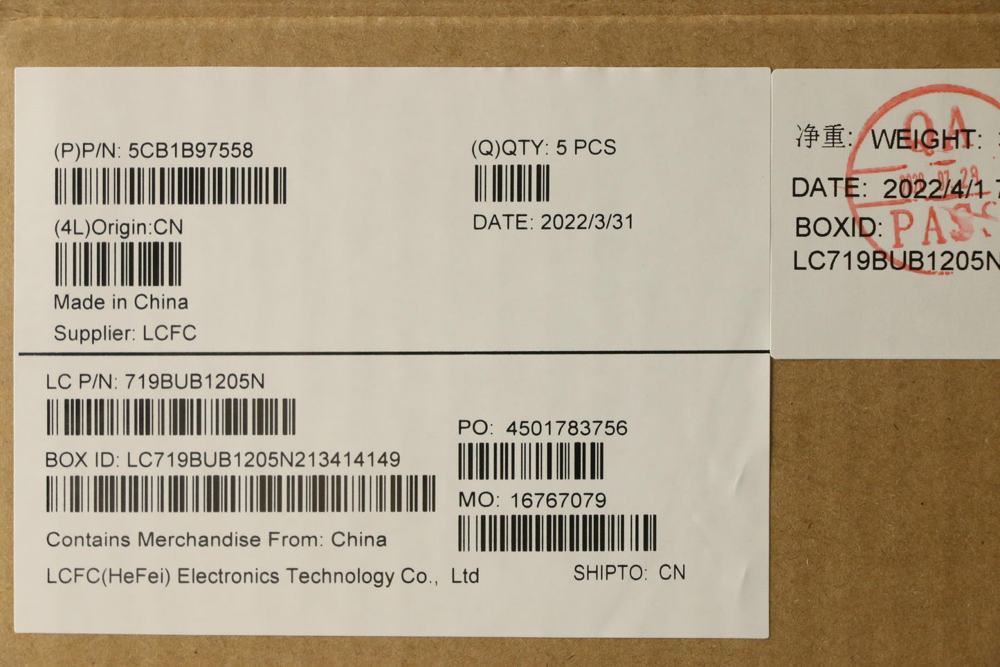 Lenovo Cover Upper Case Asm_Ita L82H9 - 5CB1B97558