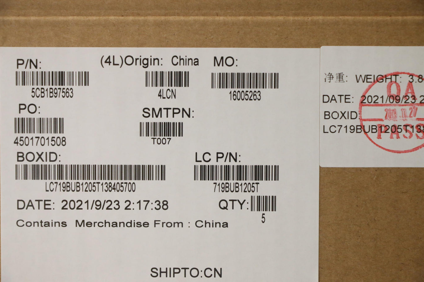 Lenovo Cover Upper Case Asm_Ger L82H9 - 5CB1B97563