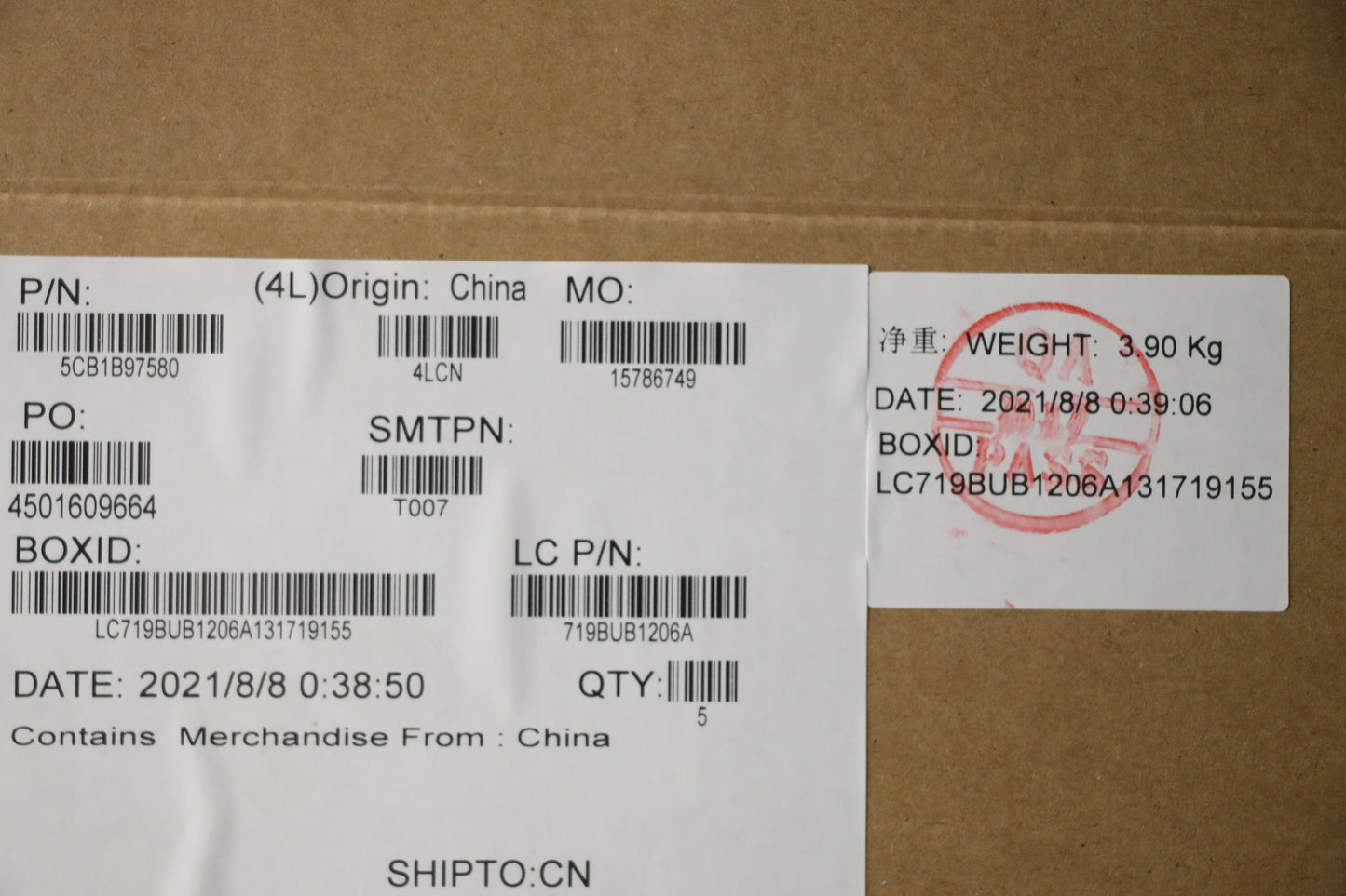 Lenovo Cover Upper Case Asm_Bel L82H9 - 5CB1B97580