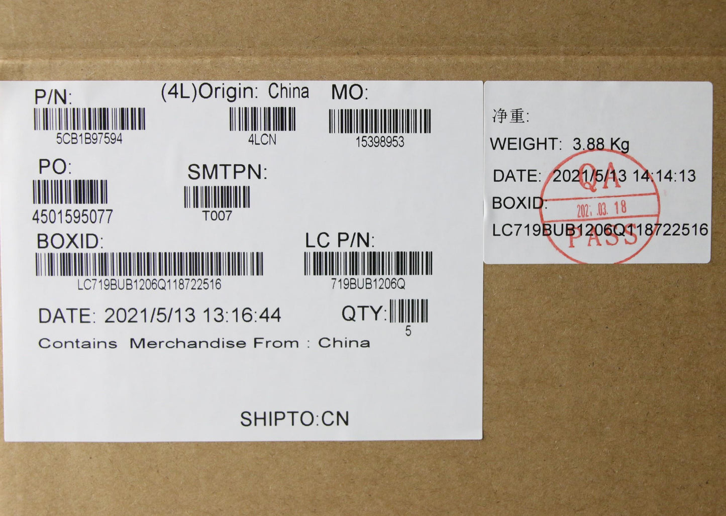 Lenovo Cover Upper Case Asm_Ger L82H9 - 5CB1B97594