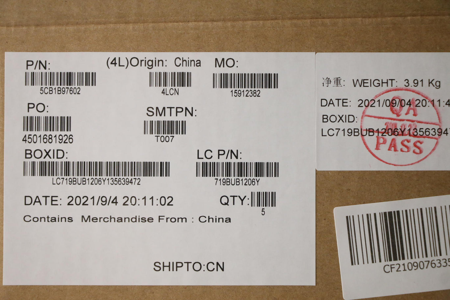 Lenovo Cover Upper Case Asm_Tc L82H9 - 5CB1B97602