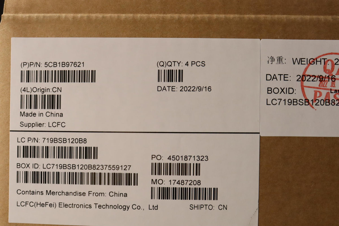 Lenovo Cover Upper Case Asm_Euroengl8 - 5CB1B97621