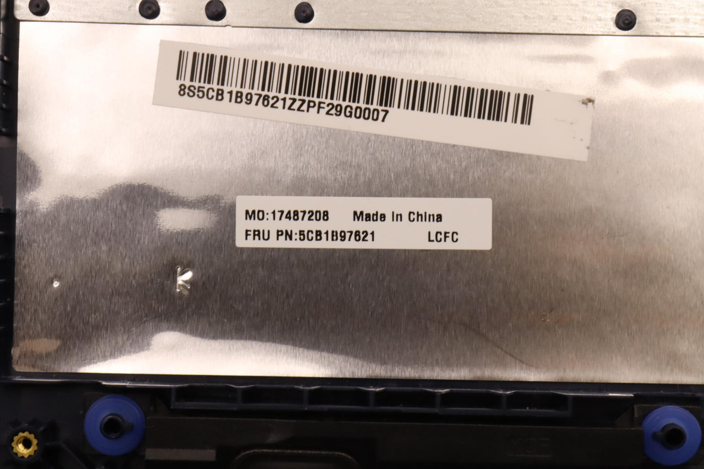 Lenovo Cover Upper Case Asm_Euroengl8 - 5CB1B97621