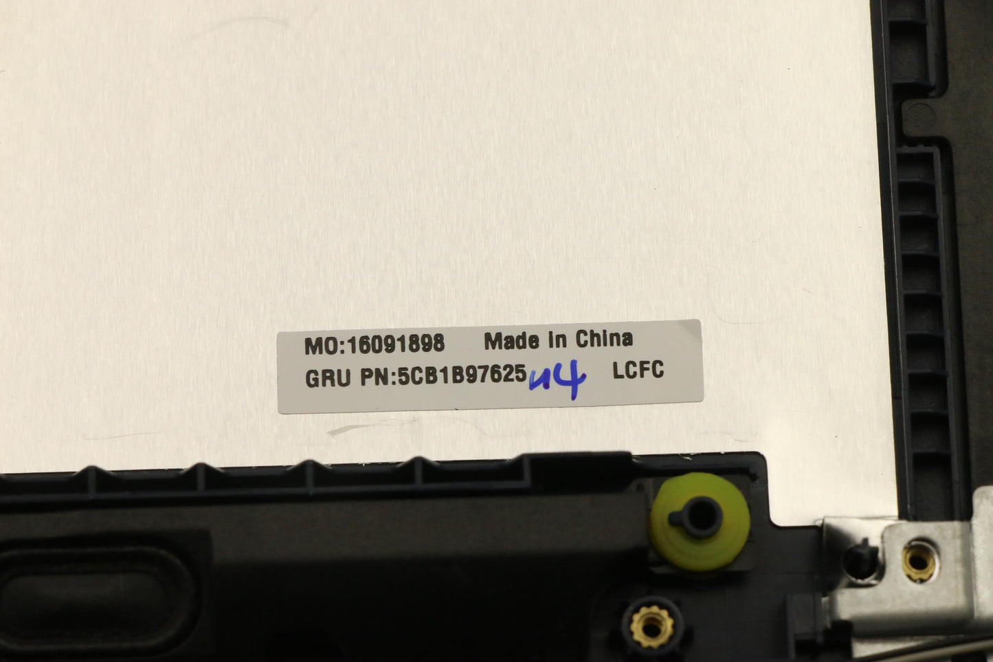 Lenovo Cover Upper Case Asm_Ger L82H7 - 5CB1B97625