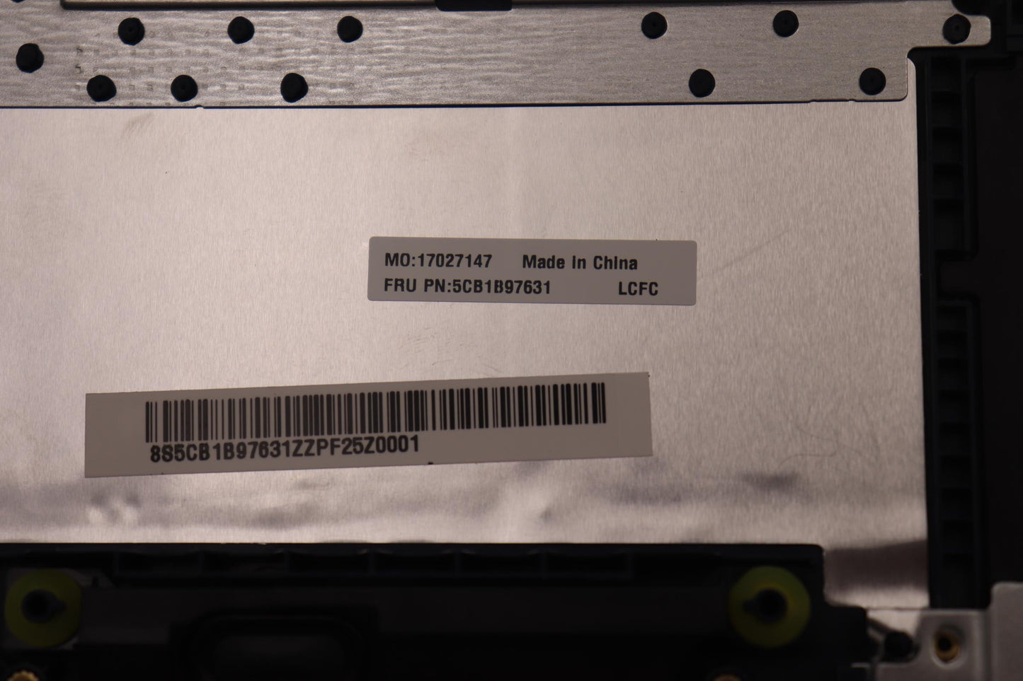 Lenovo Cover Upper Case Asm_Ita L82H7 - 5CB1B97631