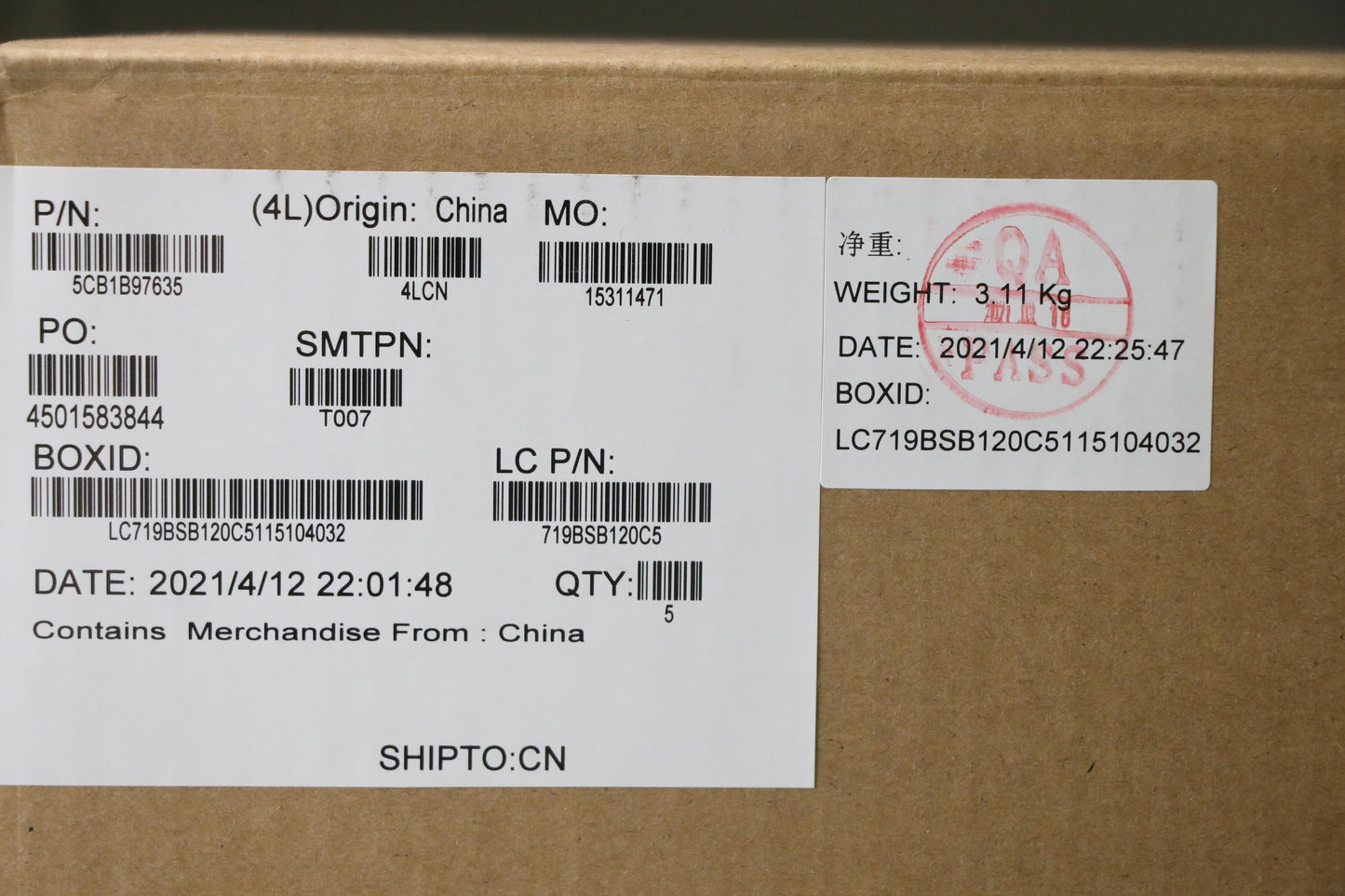 Lenovo Cover Upper Case Asm_Nordic L8 - 5CB1B97635