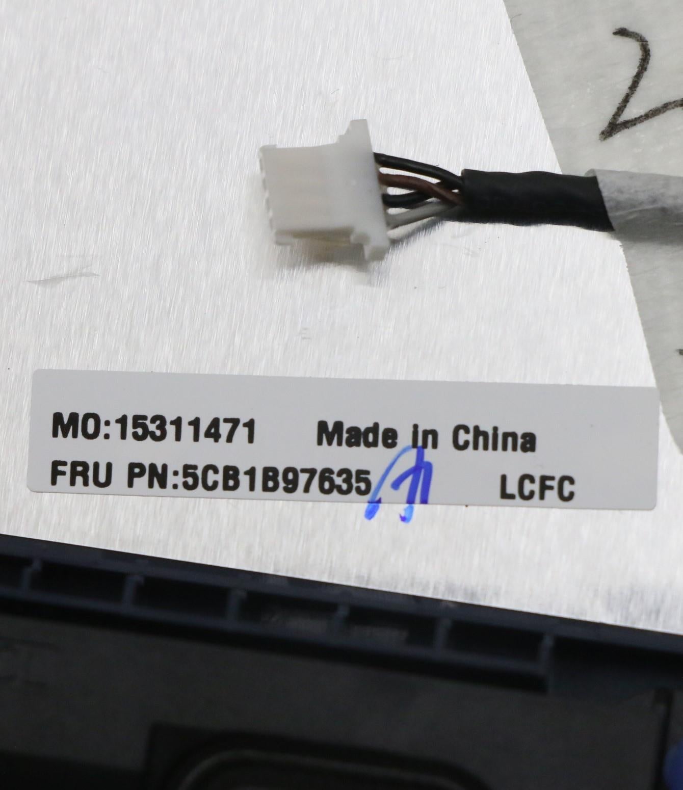 Lenovo Cover Upper Case Asm_Nordic L8 - 5CB1B97635