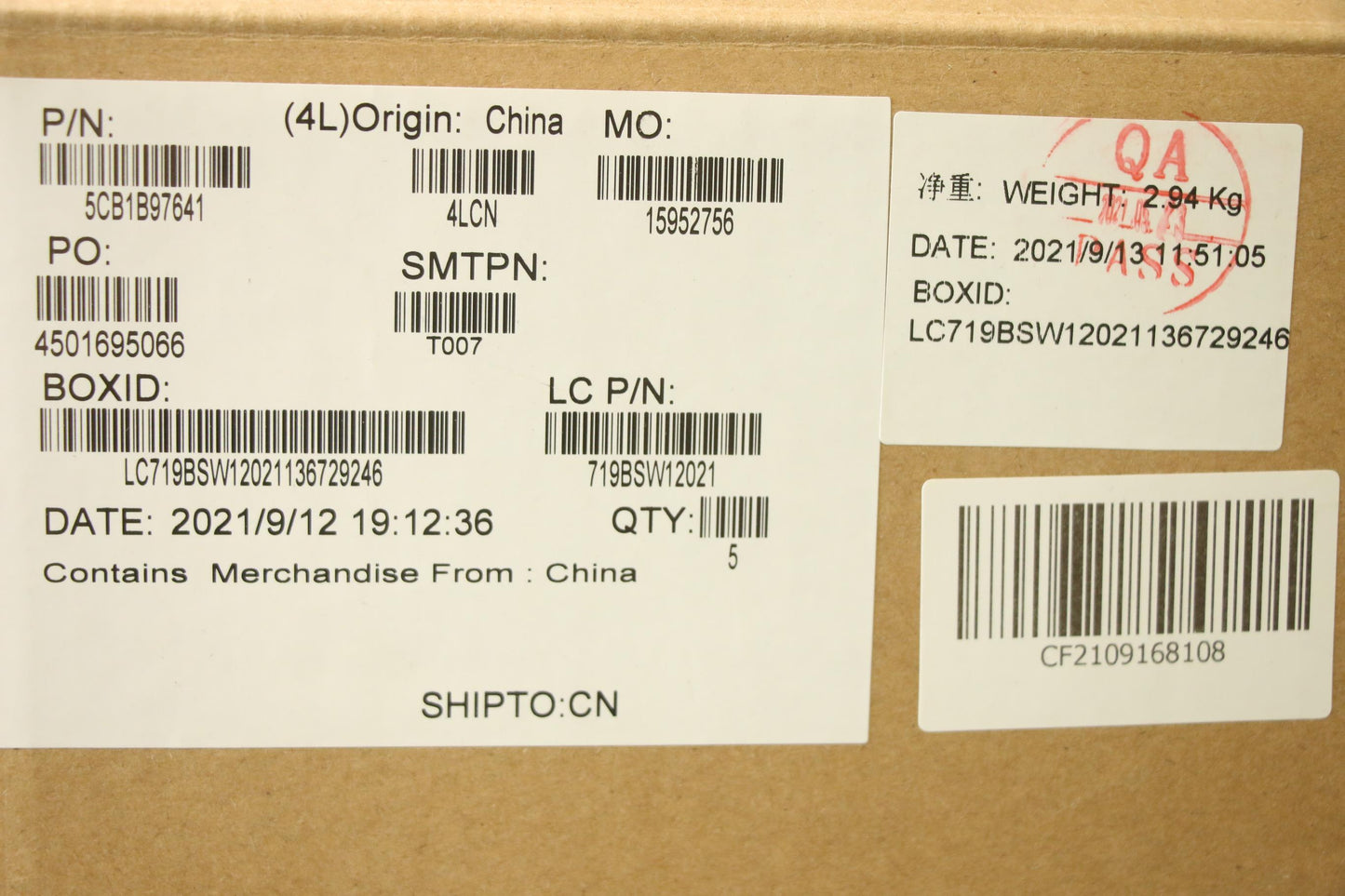 Lenovo Cover Upper Case Asm_Tc L82H7 - 5CB1B97641