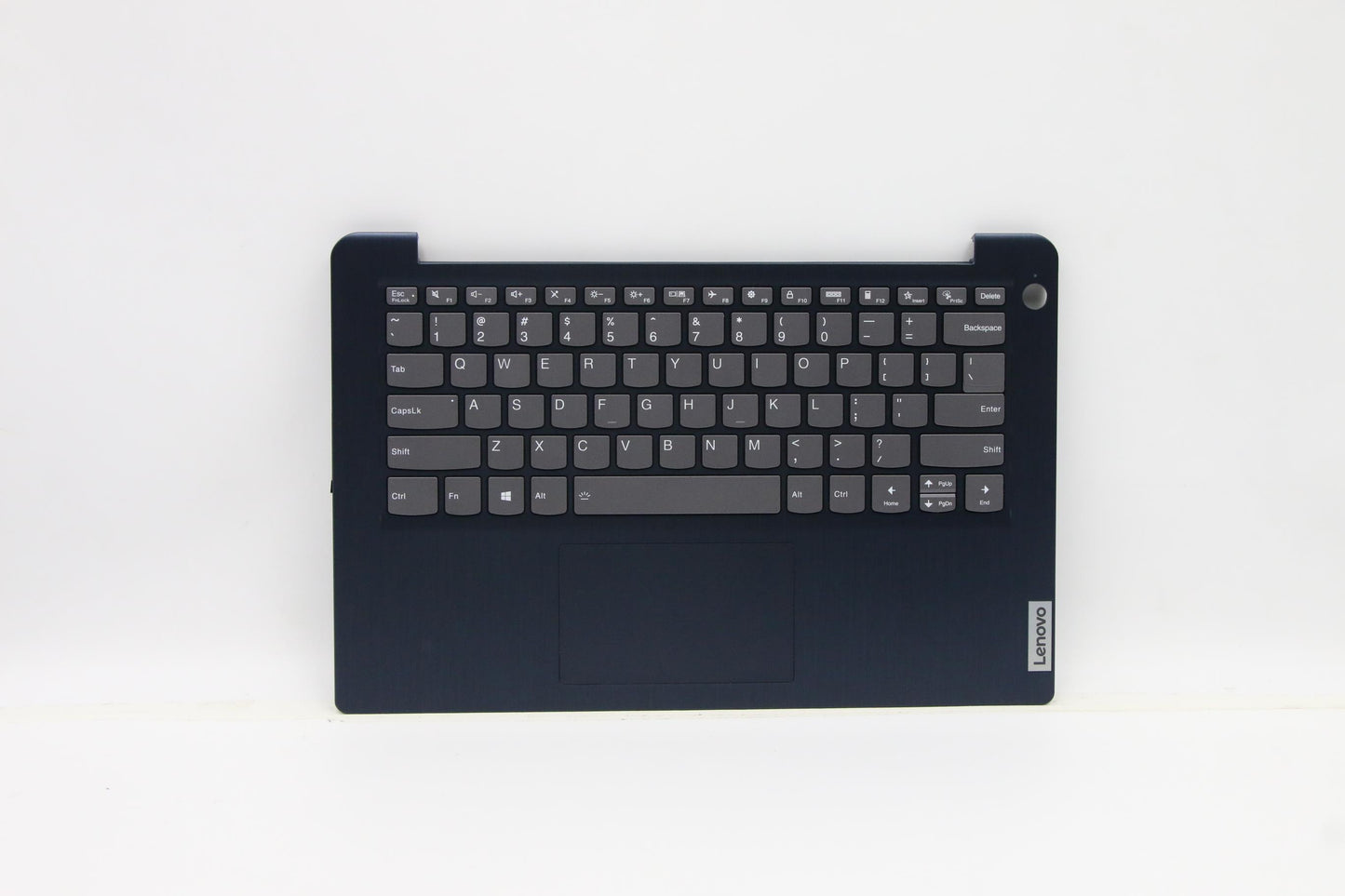 Lenovo C-Cover Assembly with Keyboard, USA English Layout, Abyss Blue, Backlit, with Fingerprint Reader - 5CB1B97646