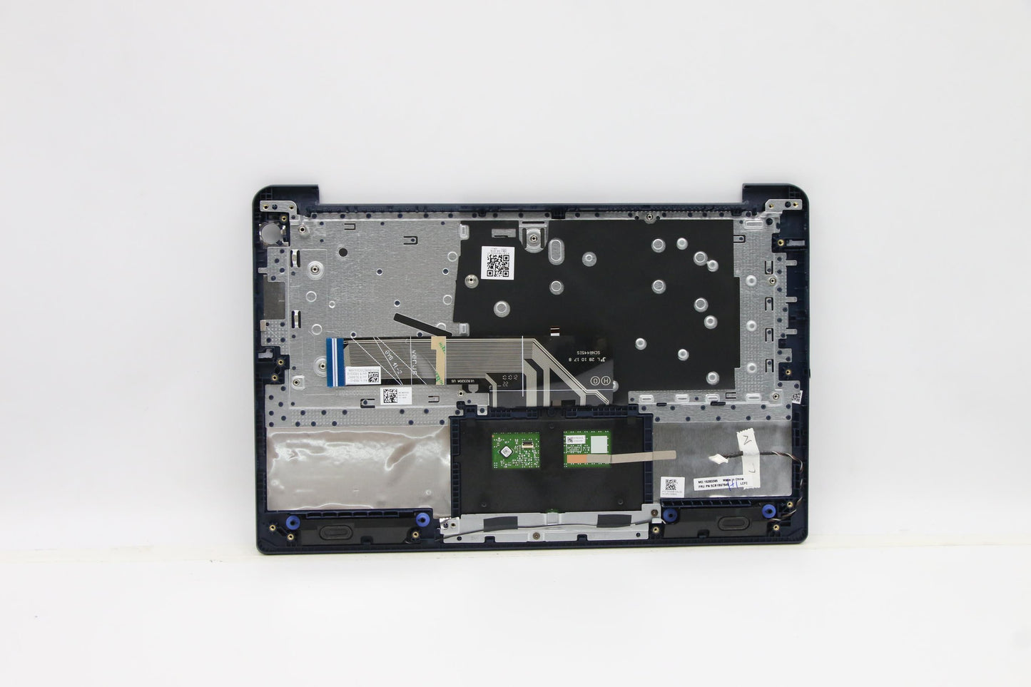 Lenovo C-Cover Assembly with Keyboard, USA English Layout, Abyss Blue, Backlit, with Fingerprint Reader - 5CB1B97646
