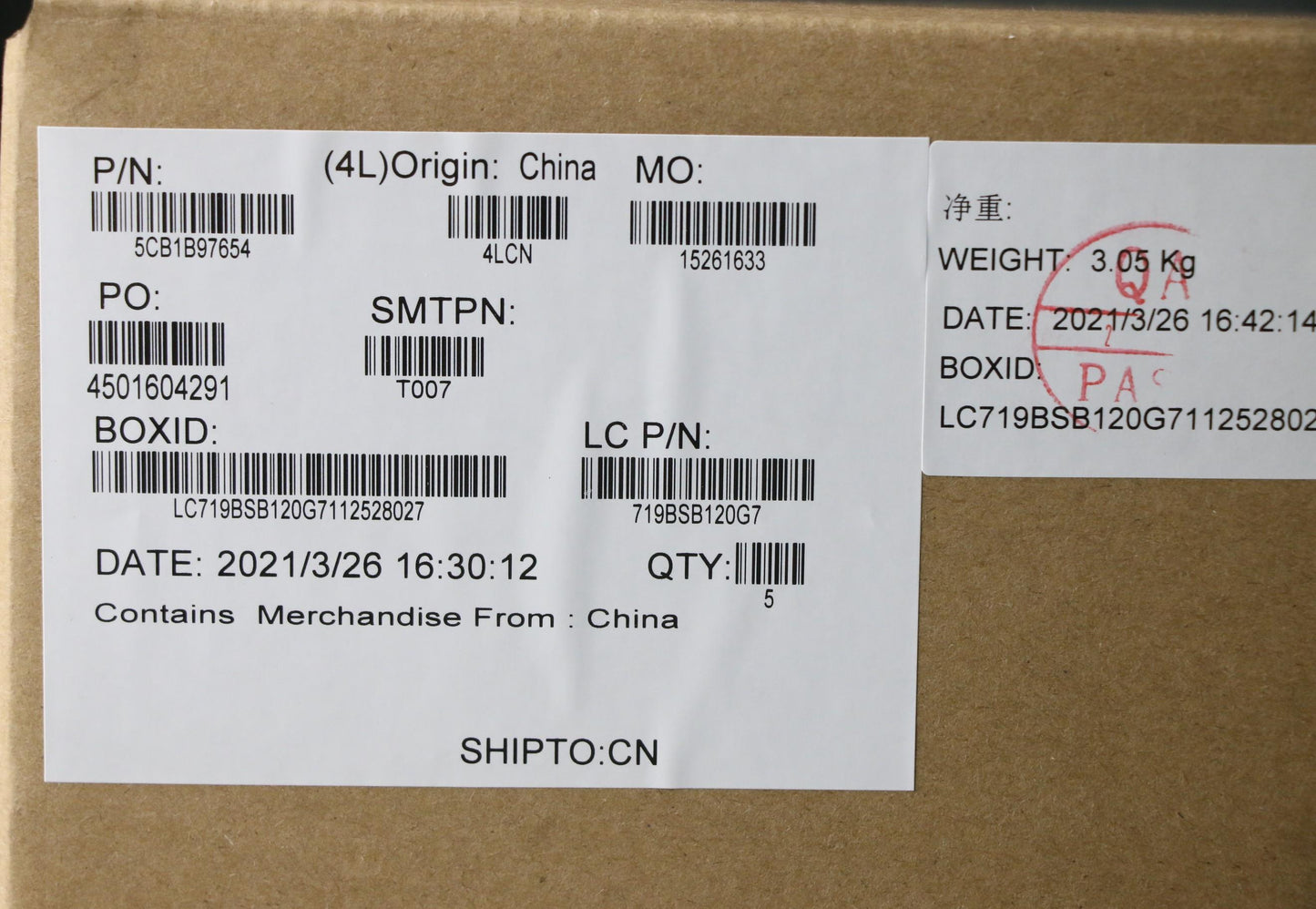 Lenovo Cover Upper Case Asm_La Spal82 - 5CB1B97654