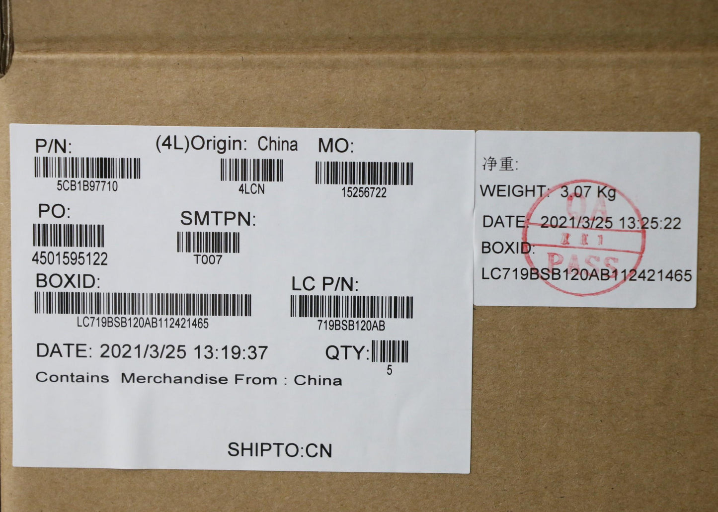 Lenovo Cover Upper Case Asm_Eng L82H7 - 5CB1B97710