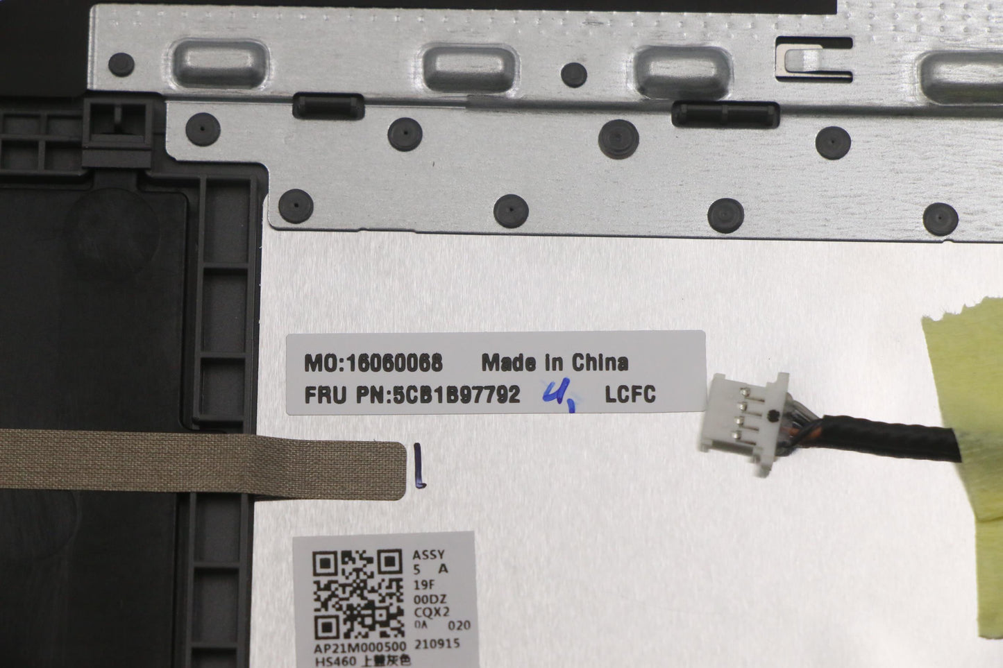 Lenovo Cover Upper Case Asm_Bel L82H7 - 5CB1B97792