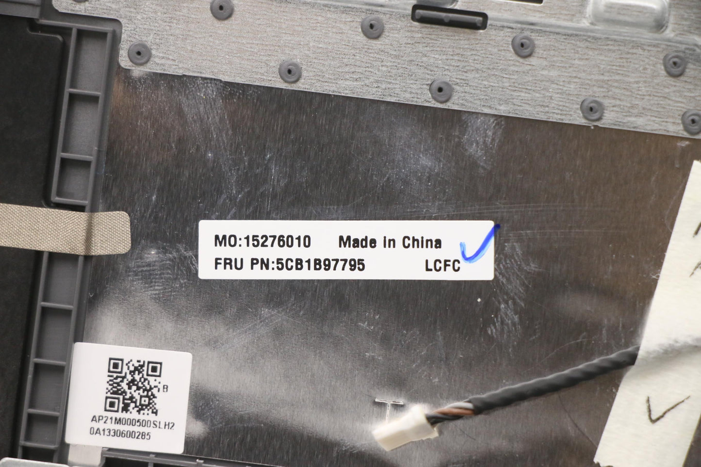 Lenovo Cover Upper Case Asm_Cze/Slkl8 - 5CB1B97795