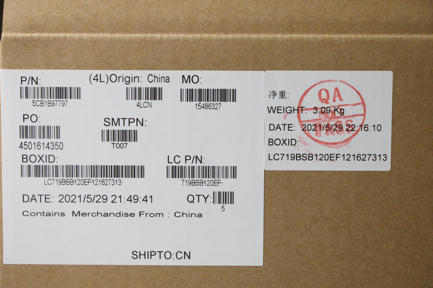 Lenovo Cover Upper Case Asm_Euroengl8 - 5CB1B97797