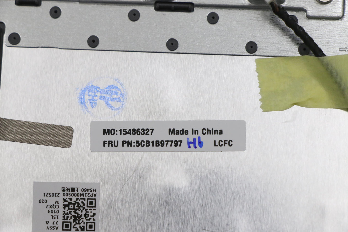 Lenovo Cover Upper Case Asm_Euroengl8 - 5CB1B97797