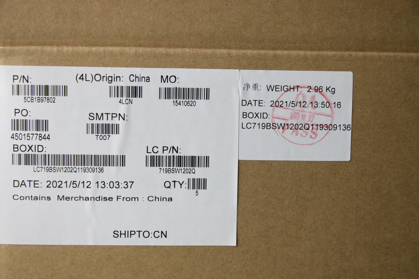 Lenovo Cover Upper Case Asm_Gre L82H7 - 5CB1B97802