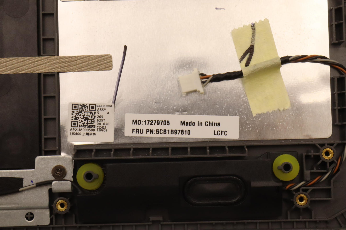 Lenovo Cover Upper Case Asm_La Spa L8 - 5CB1B97810