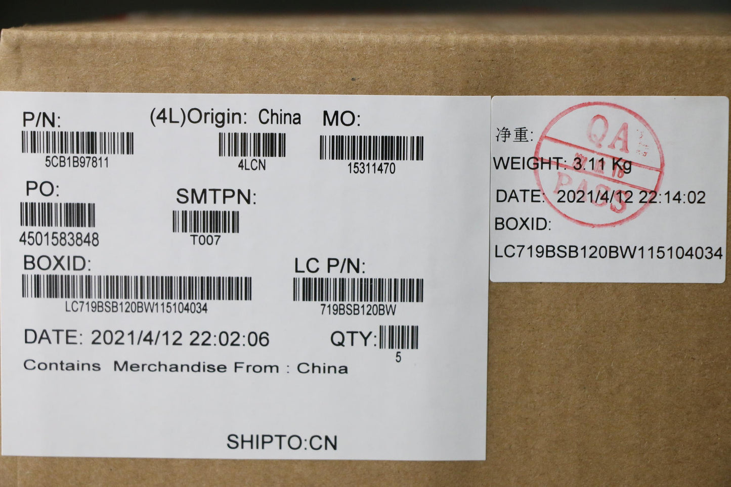 Lenovo Cover Upper Case Asm_Nordic L8 - 5CB1B97811