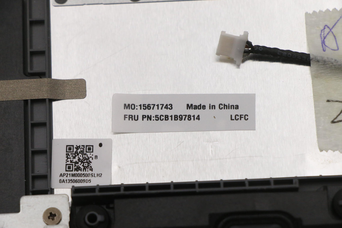 Lenovo Cover Upper Case Asm_Slv L82H7 - 5CB1B97814