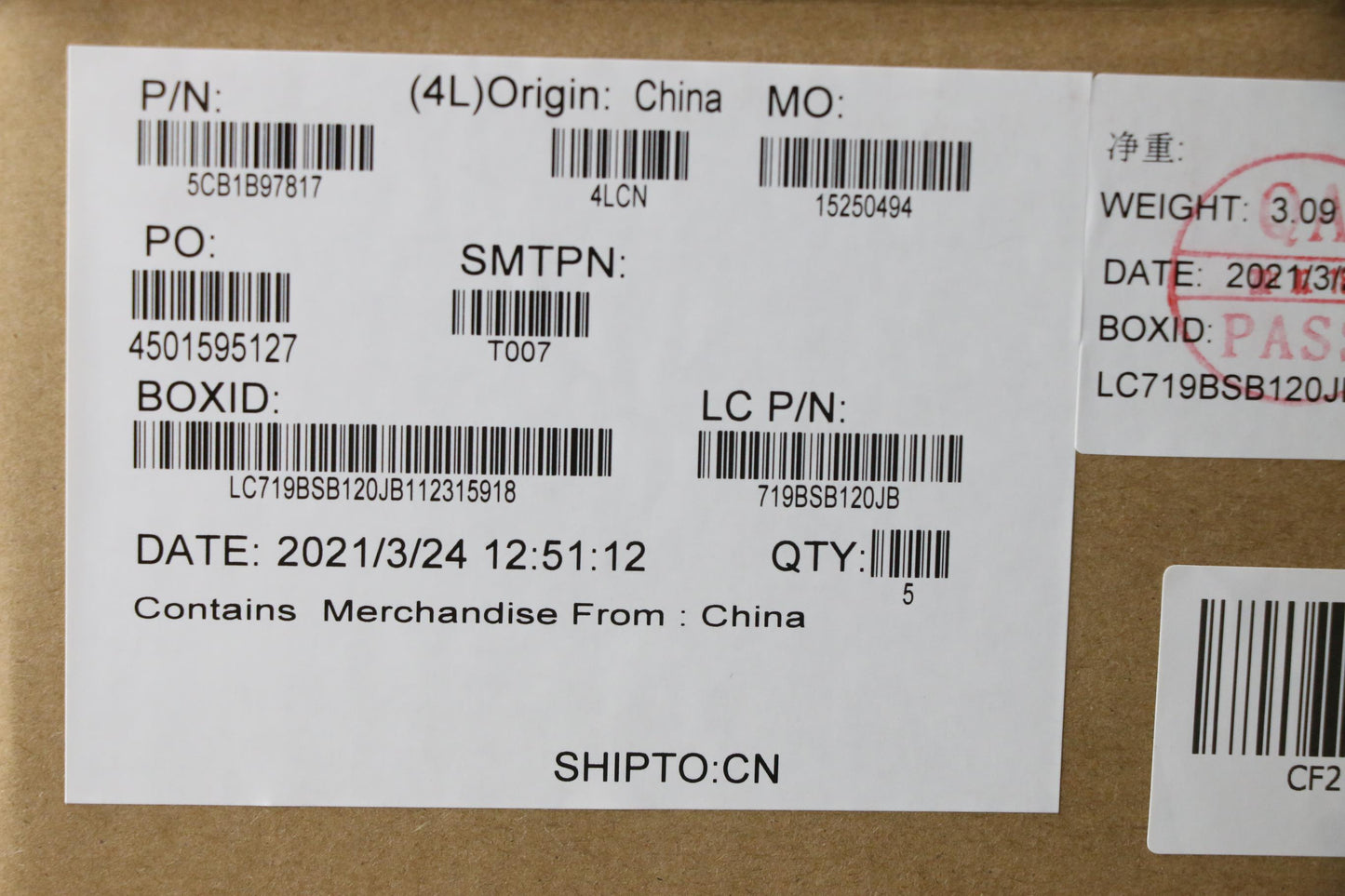 Lenovo Cover Upper Case Asm_Tc L82H7 - 5CB1B97817