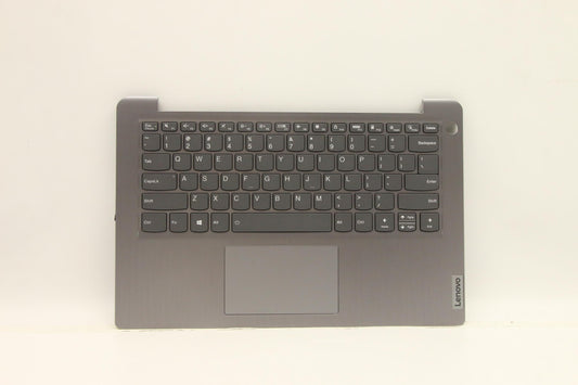 Lenovo C-Cover with Keyboard, USA English, Arctic Grey, Backlit, Fingerprint - 5CB1B97822