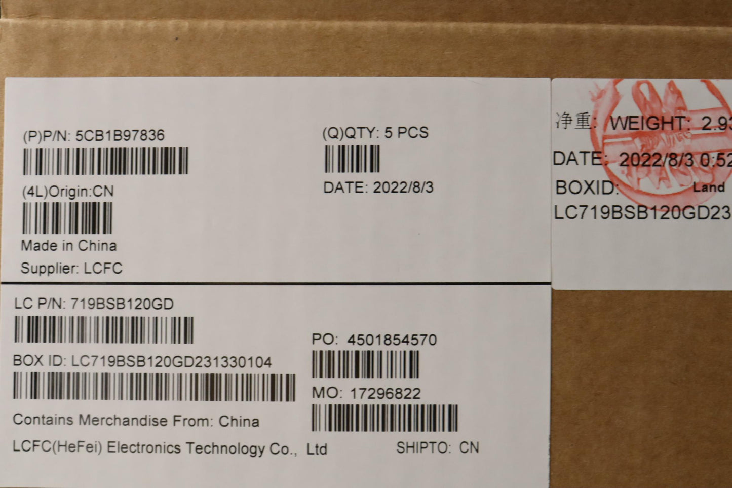 Lenovo Cover Upper Case Asm_Tc L82H7 - 5CB1B97836