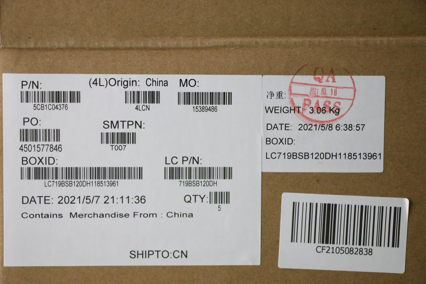 Lenovo Cover Upper Case Asm_Ger L82H7 - 5CB1C04376