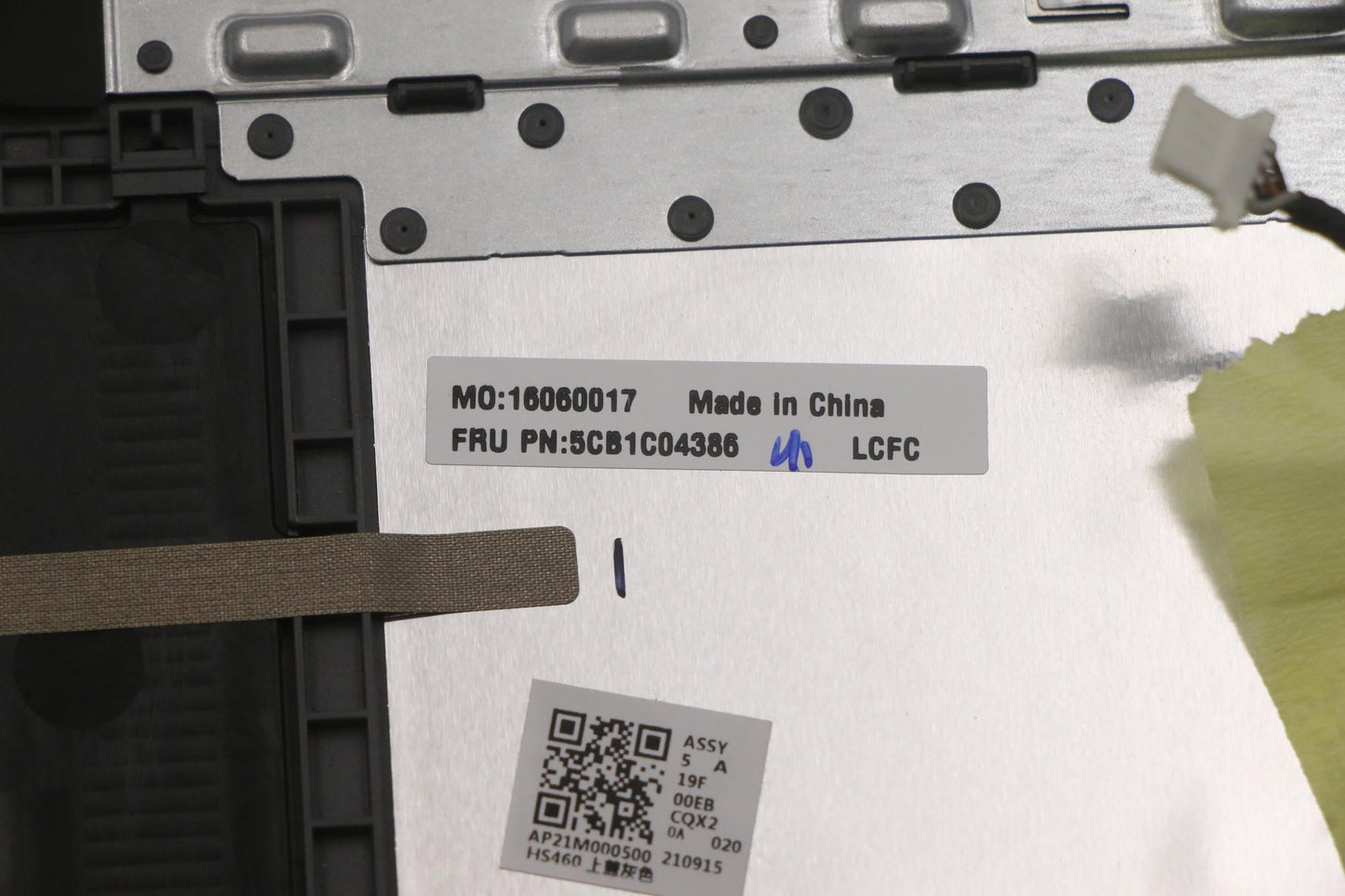 Lenovo Cover Upper Case Asm_Sws L82H7 - 5CB1C04386