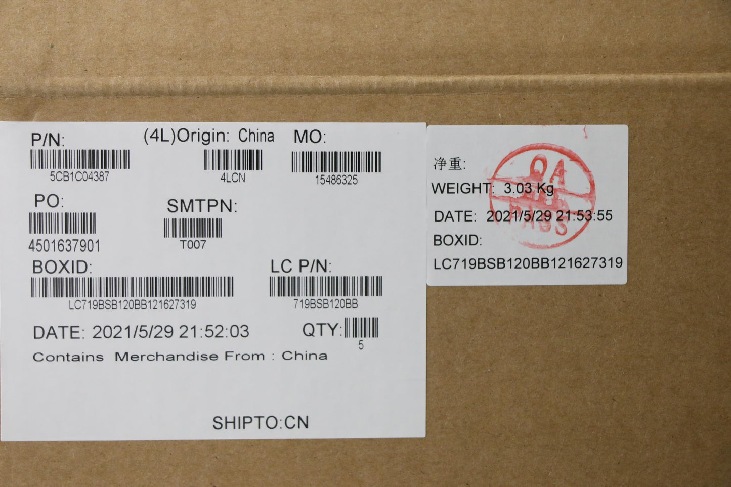 Lenovo Cover Upper Caseasm_Euroengl82 - 5CB1C04387