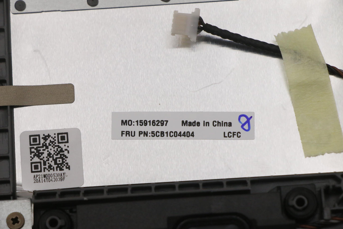 Lenovo Cover Upper Case Asm_Ger L82H7 - 5CB1C04404