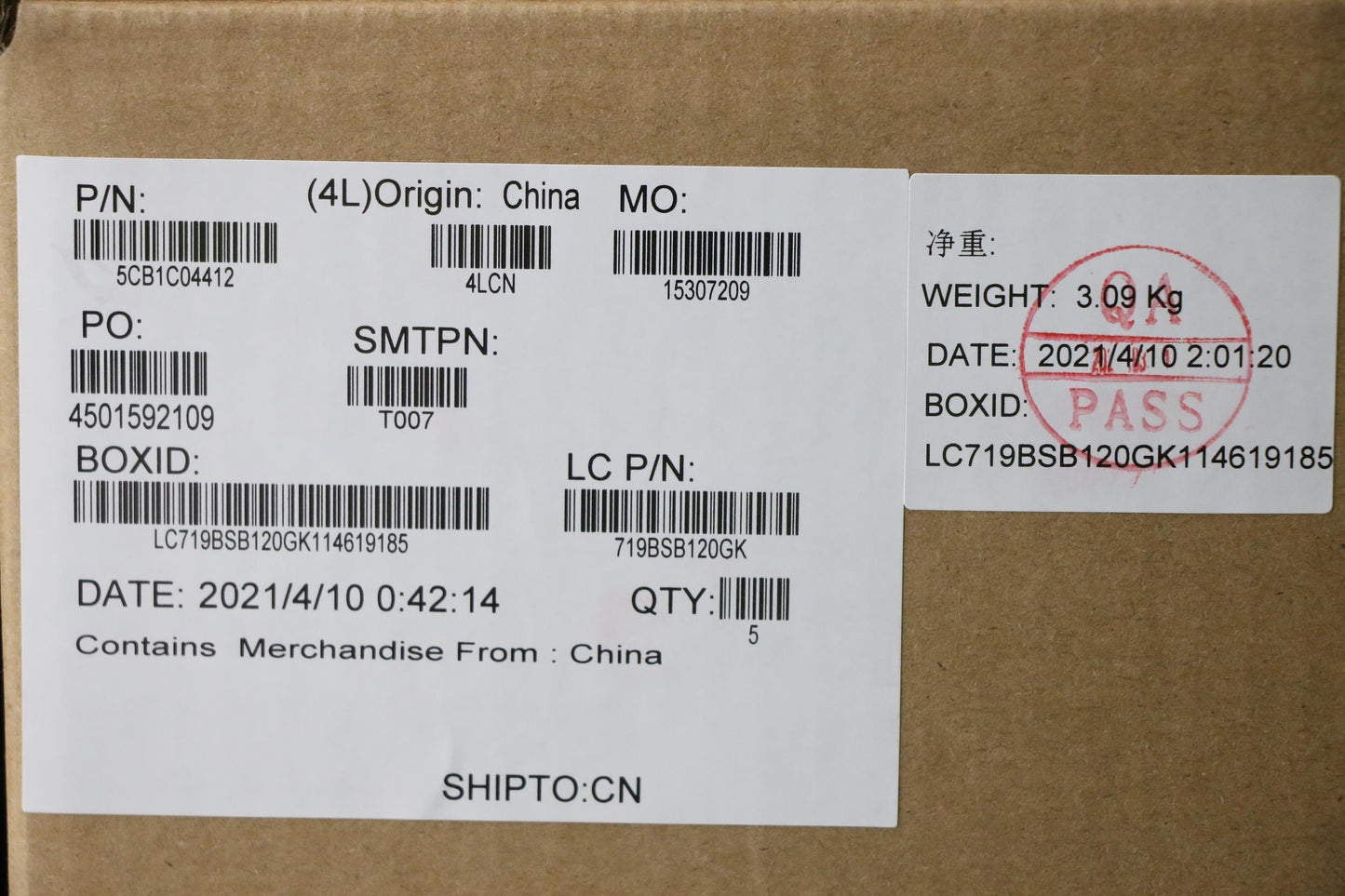 Lenovo Cover Upper Case Asm_Kor L82H7 - 5CB1C04412