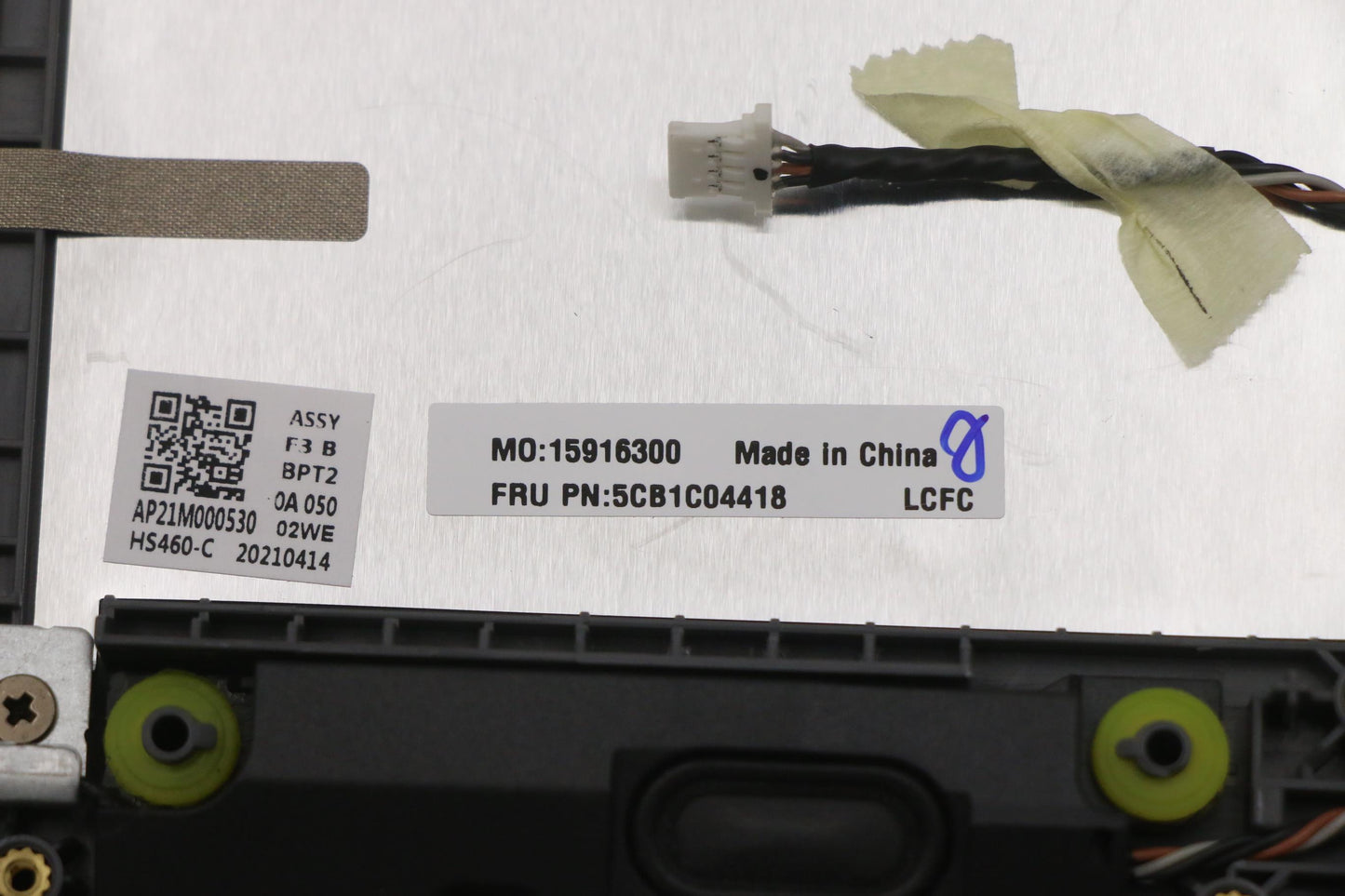 Lenovo Cover Upper Case Asm_Spa L82H7 - 5CB1C04418