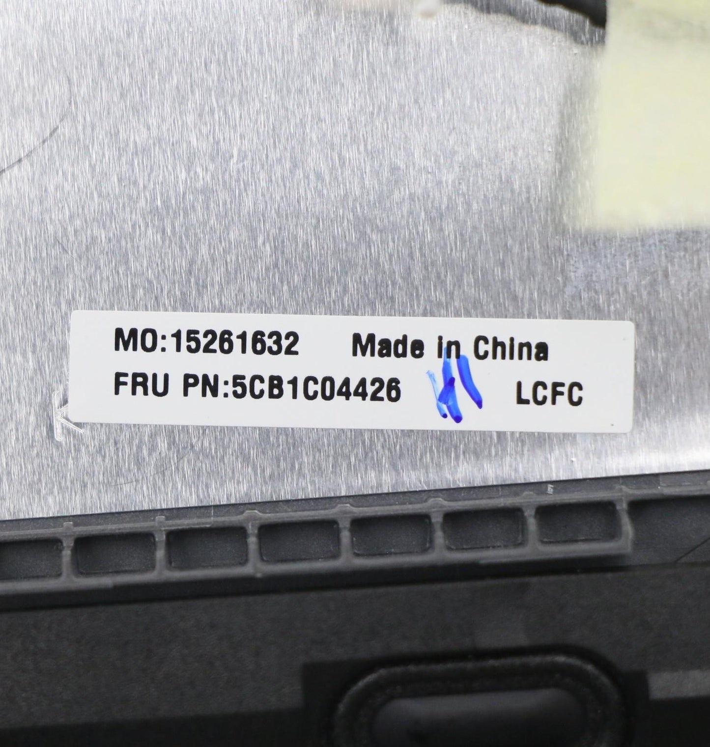 Lenovo Cover Upper Case Asm_Eng L82H7 - 5CB1C04426