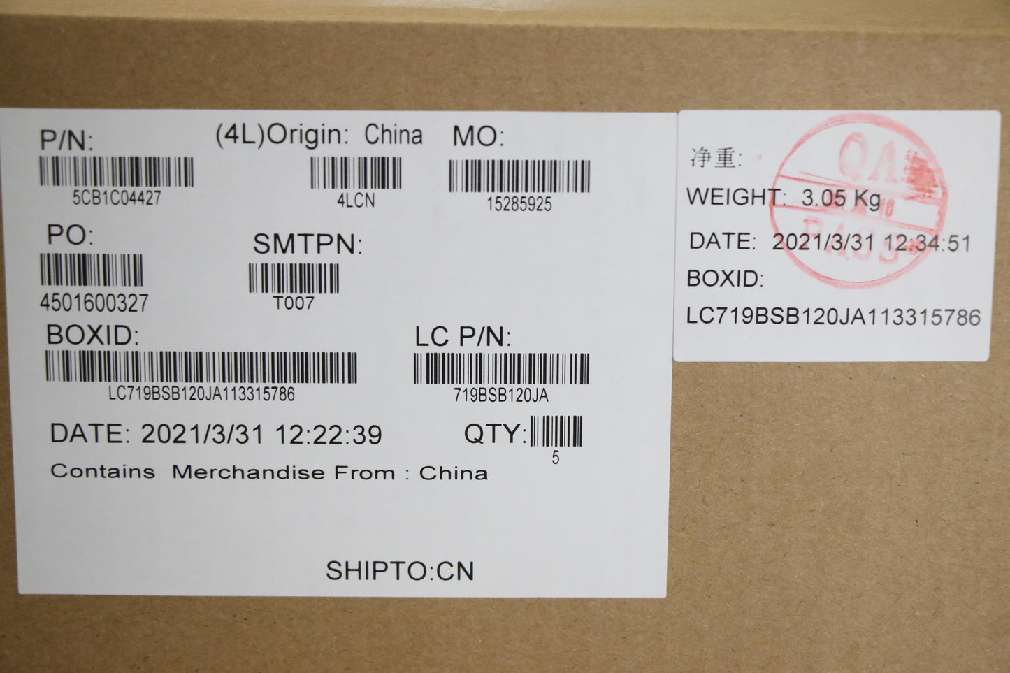 Lenovo Cover Upper Case Asm_Uke L82H7 - 5CB1C04427
