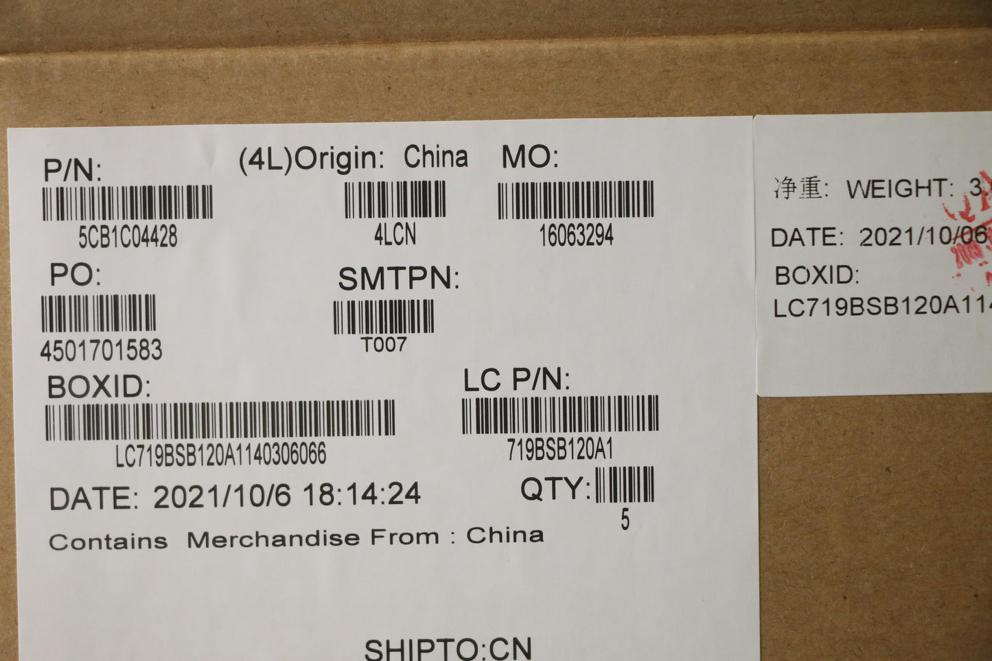 Lenovo Cover Upper Case Asm_Ita L82H7 - 5CB1C04428
