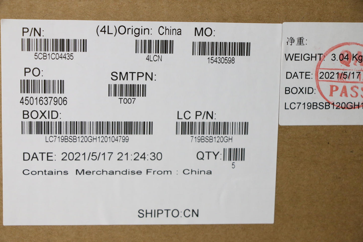 Lenovo Cover Upper Case Asm_Kor L82H7 - 5CB1C04435