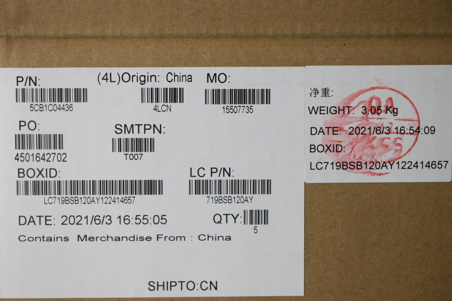 Lenovo Cover Upper Case Asm_Tc L82H7 - 5CB1C04436